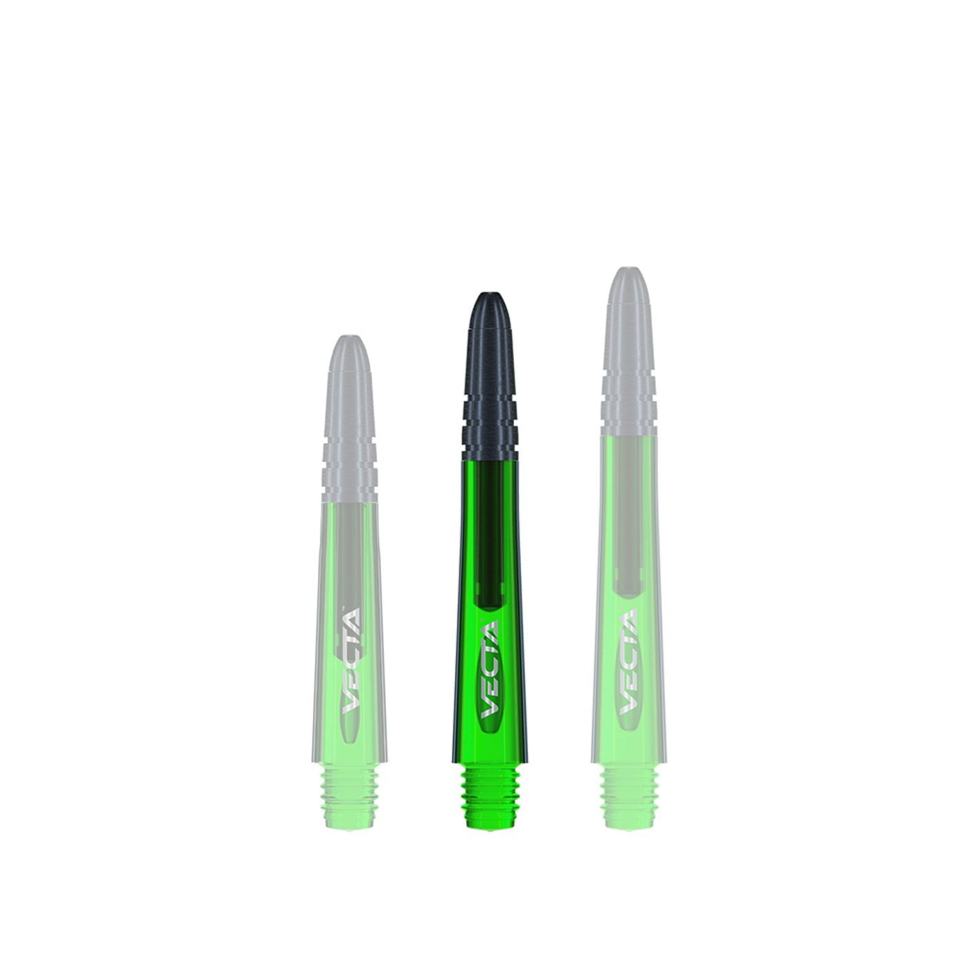 Winmau Vecta Shafts - Grün