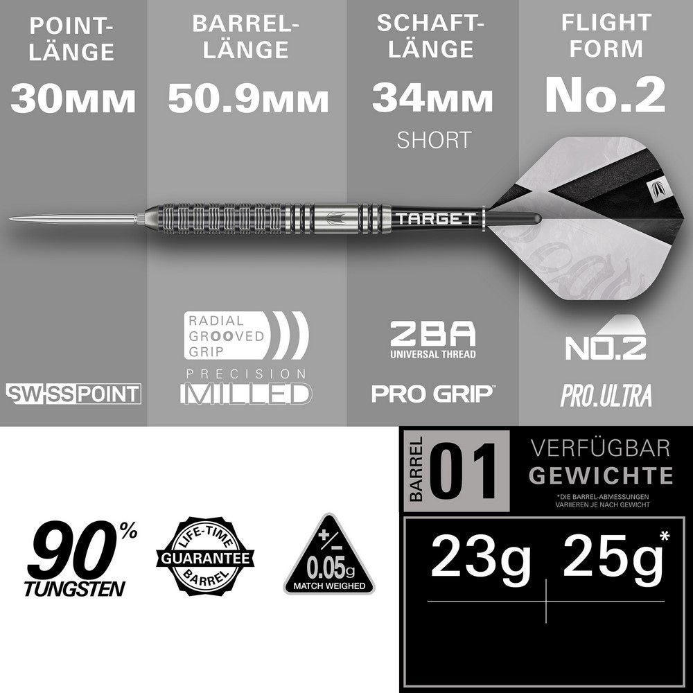 Target Beau Greaves G1 Steeldarts