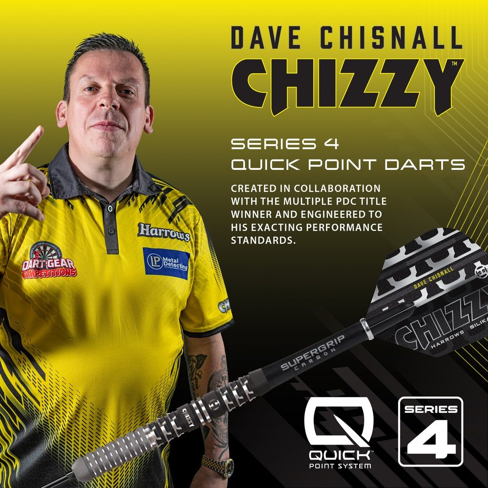 Harrows Dave Chisnall Series 4 Steeldarts