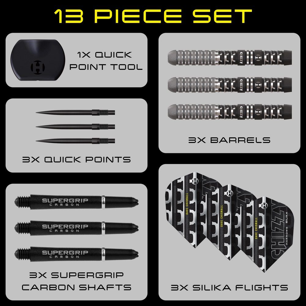 Harrows Dave Chisnall Series 4 Steeldarts