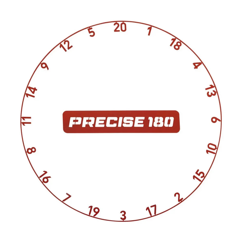 Precise180 Faded red Zahlenring