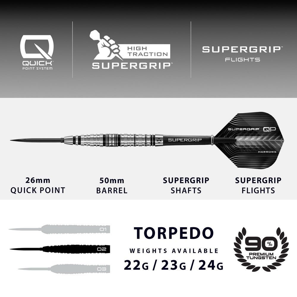Harrows Supergrip Torpedo QP