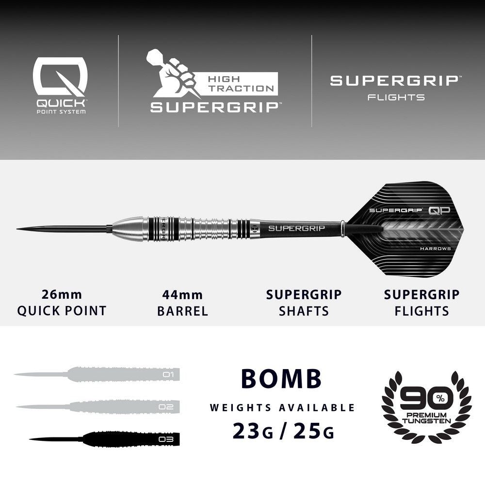 Harrows Supergrip Bomb QP