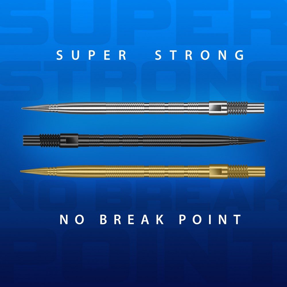 Harrows Quick Point Micro Grip Schwarz