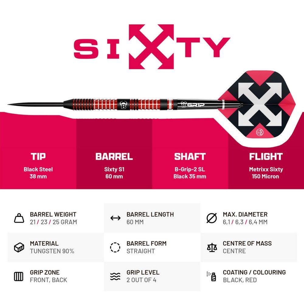 Bulls Sixty S1 Steeldarts