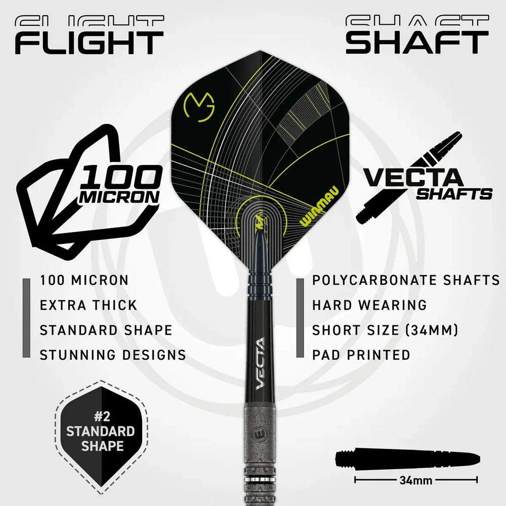 Winmau Michael van Gerwen Signature Edition Steeldarts