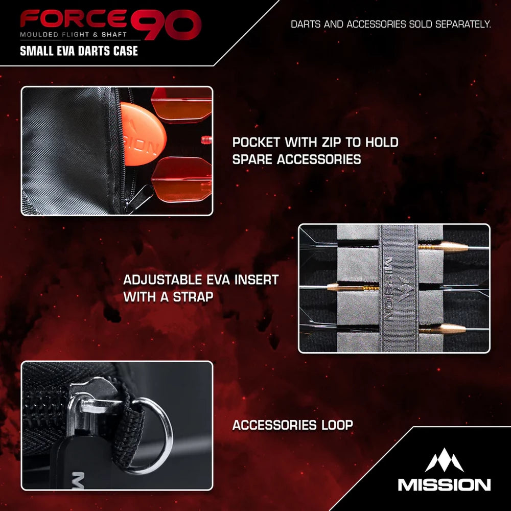 Mission Force 90 Dartcase black