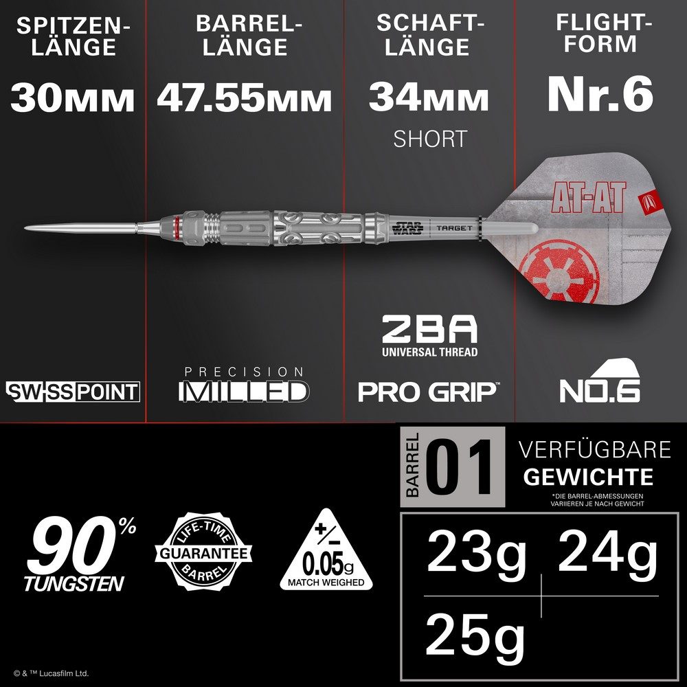 Target AT-AT Steeldarts