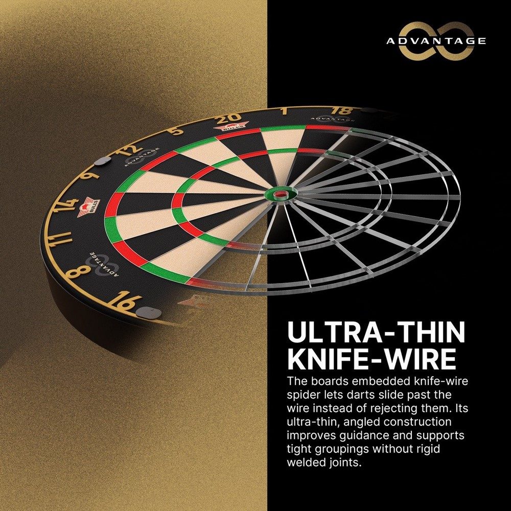 Bulls Advantage 8 Steeldartboard