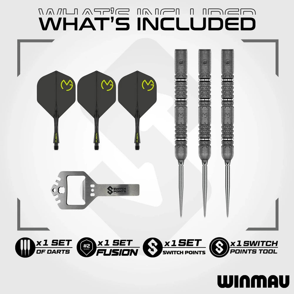 Winmau MVG Signature Switch Point Steeldarts