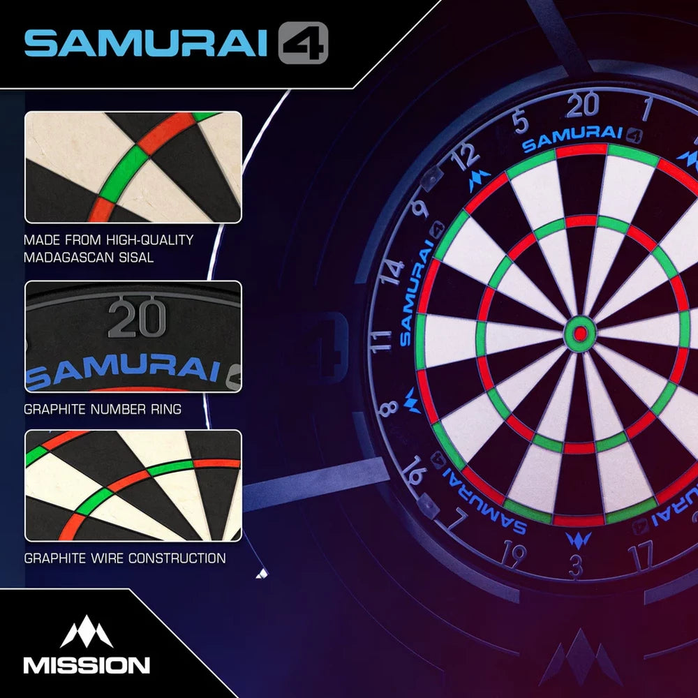 Samurai 4 Dartboard