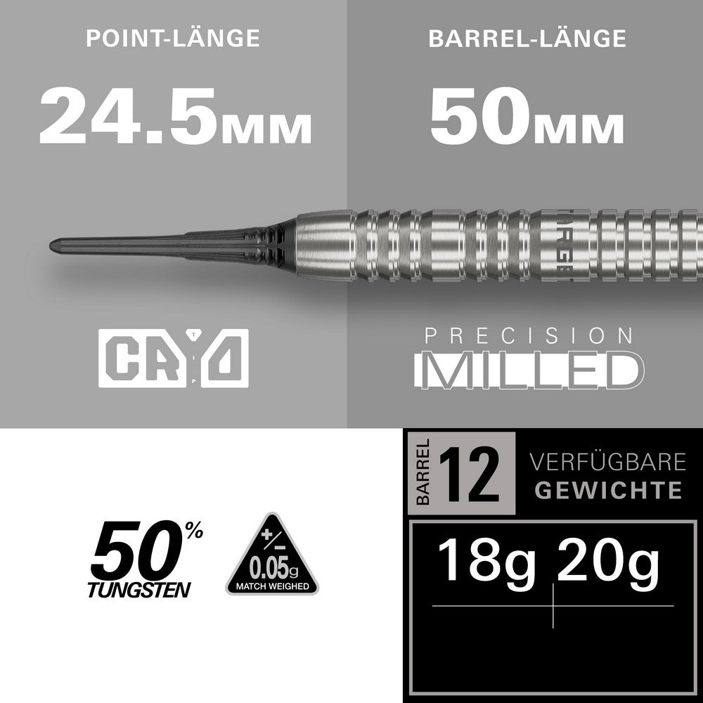 Target Group O 12 SP Softdarts 50% Tungsten