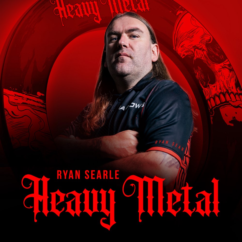Harrows Ryan Searle Heavy Metal Dartboard Surround