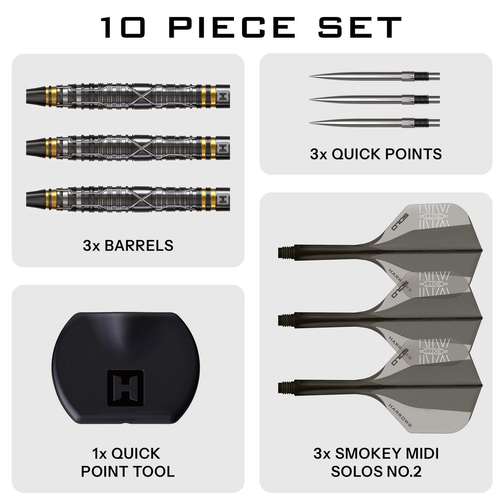 Harrows NX Luxe Tapered QP Steeldarts