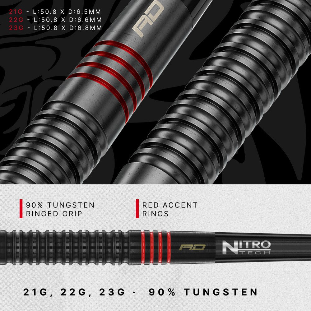 Red Dragon Jonny Clayton RD-ADV Switch Point Steeldarts