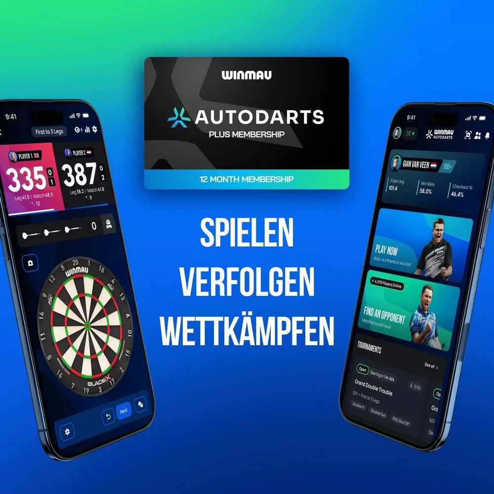 Winmau Autodarts Lens Stativ & 12 Monats Abo