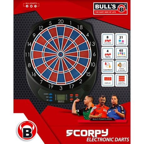 BULL'S Scorpy Elektronik Dartboard