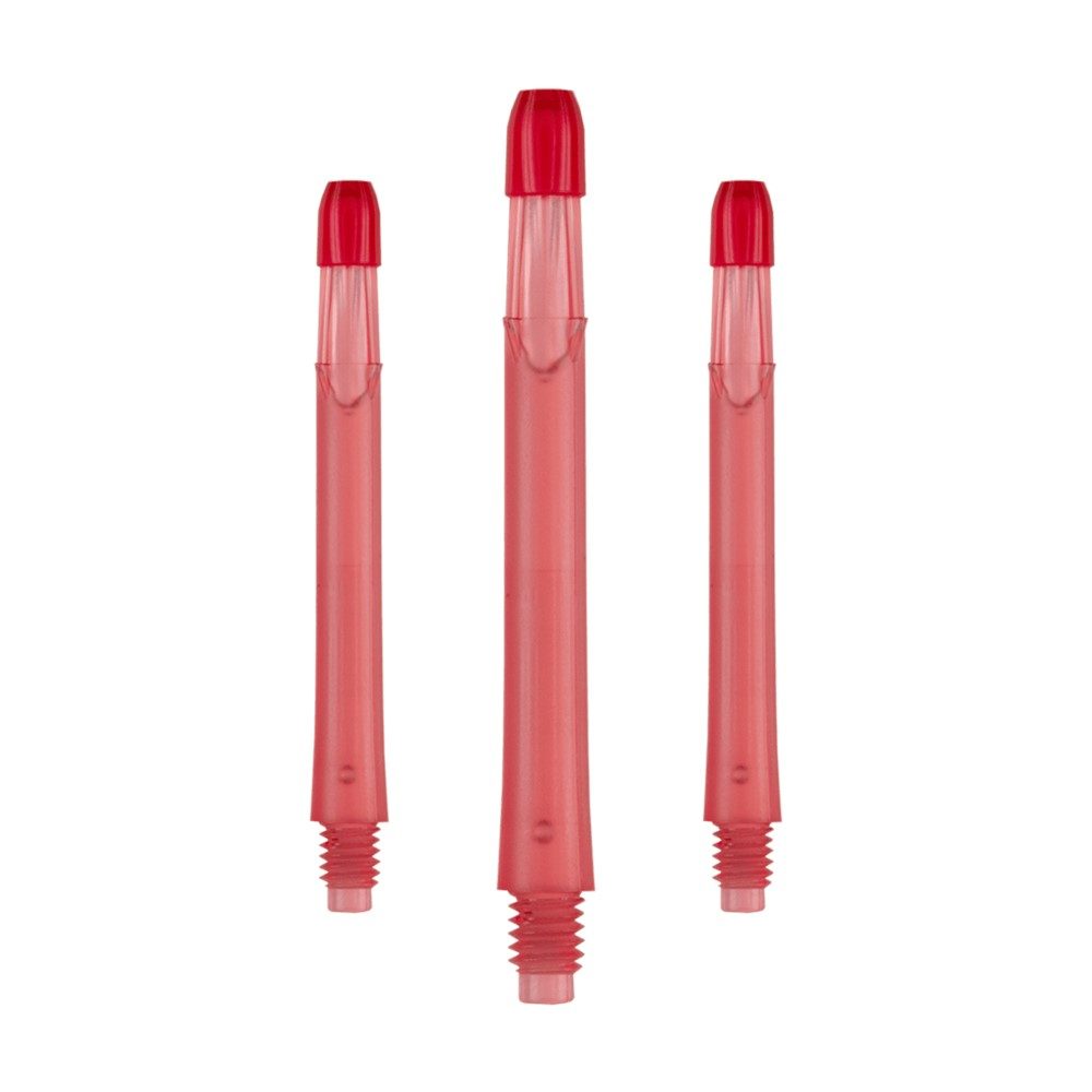 L-Style L-Shafts Locked Straight - clear red