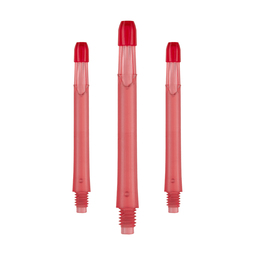 L-Style L-Shafts Locked Straight - clear red