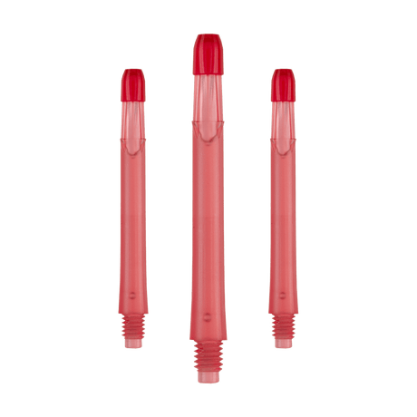 L-Style L-Shafts Locked Straight - clear red