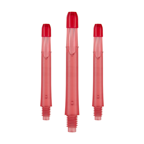 L-Style L-Shafts Locked Straight - clear red