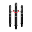 L-Style L-Shafts Silent Straight Spinner - Black