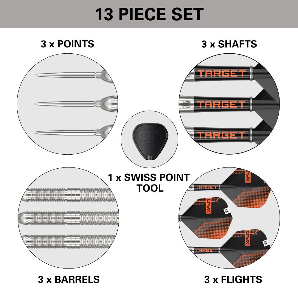 Target Crux 01 90% Steeldarts