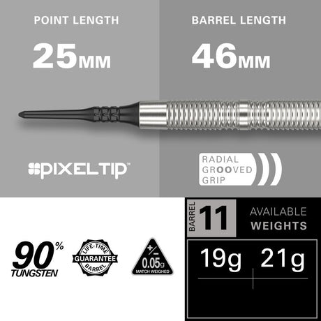 Target Crux 11 90% Softdarts