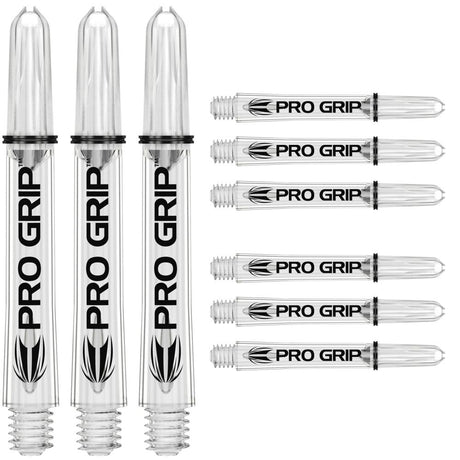 Target Pro Grip Shafts (9er Pack) - Transparent
