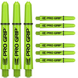Target Pro Grip Shafts (9er Pack) - Lime Green