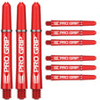 Target Pro Grip Shafts (9er Pack) - Rot