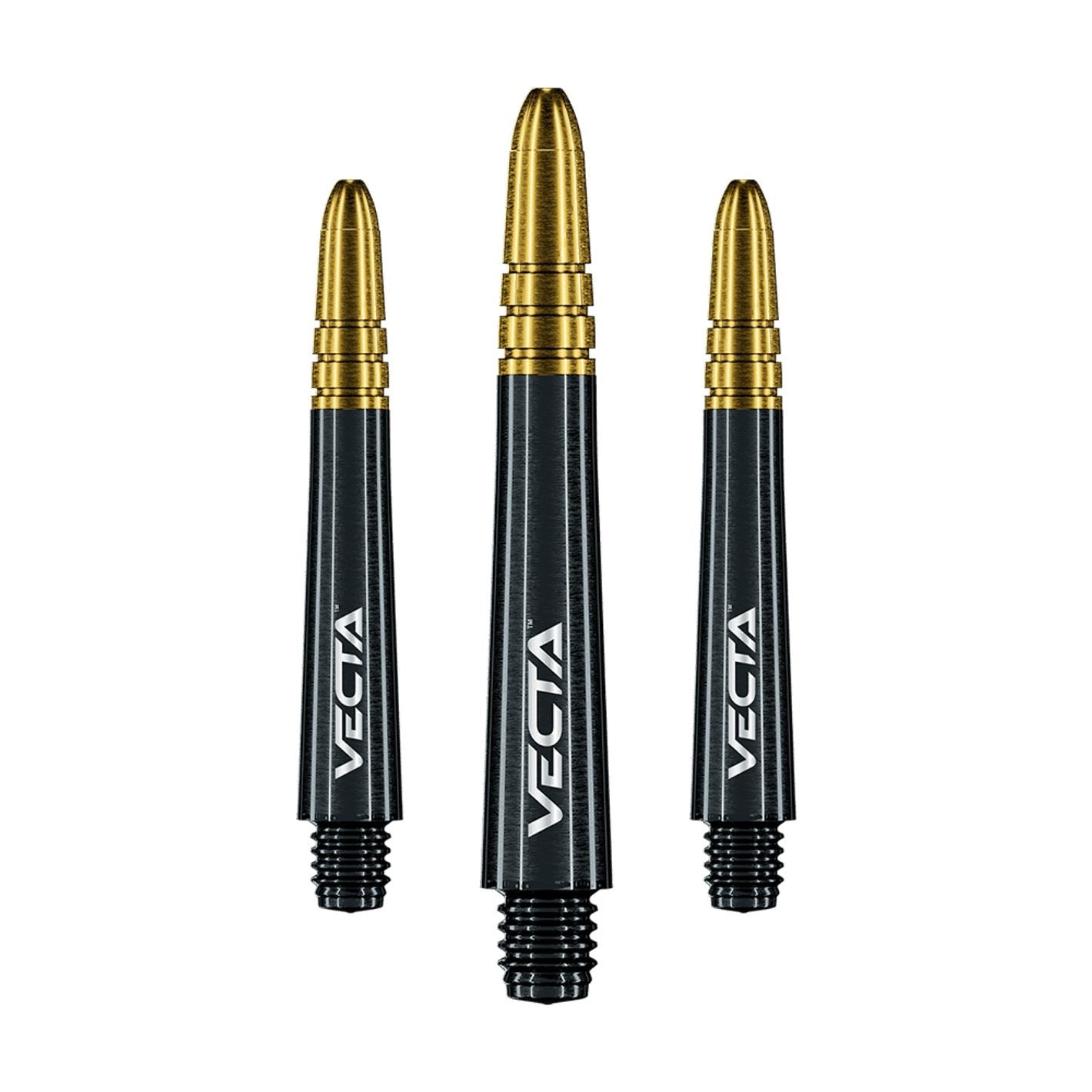 winmau vecta shaft schwarz gold