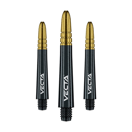 winmau vecta shaft schwarz gold