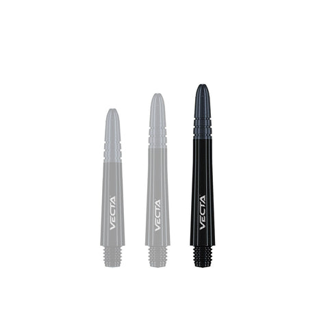 Winmau Vecta Shafts - Schwarz