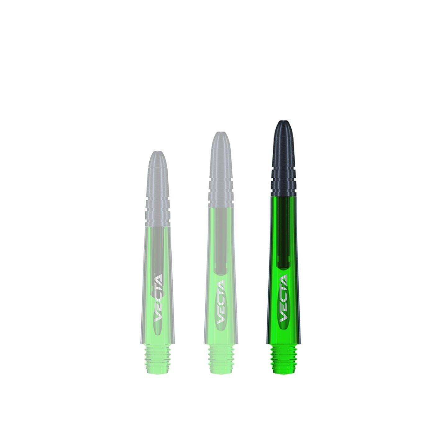 Winmau Vecta Shafts - Grün