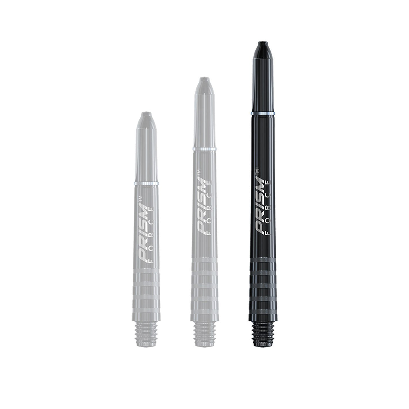 Winmau Prism Force Shafts - Schwarz
