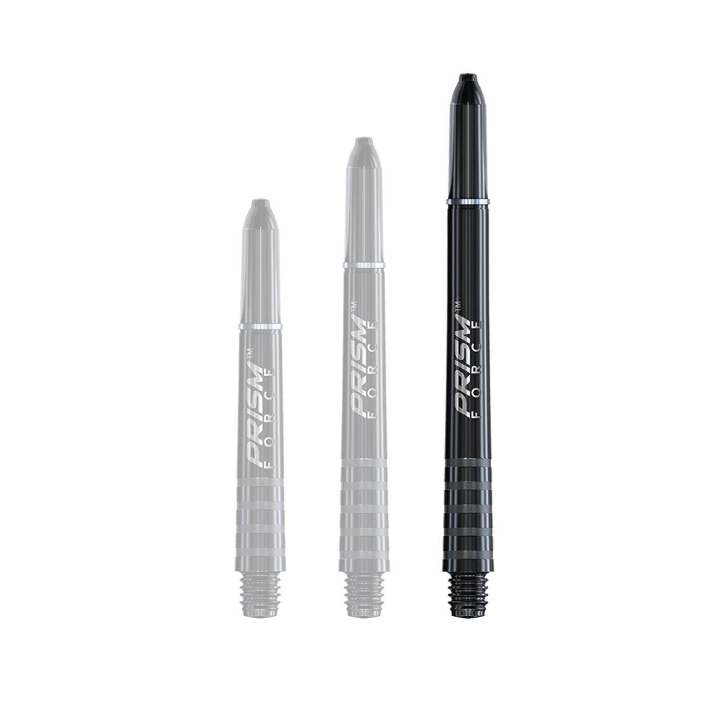 Winmau Prism Force Shafts - Schwarz