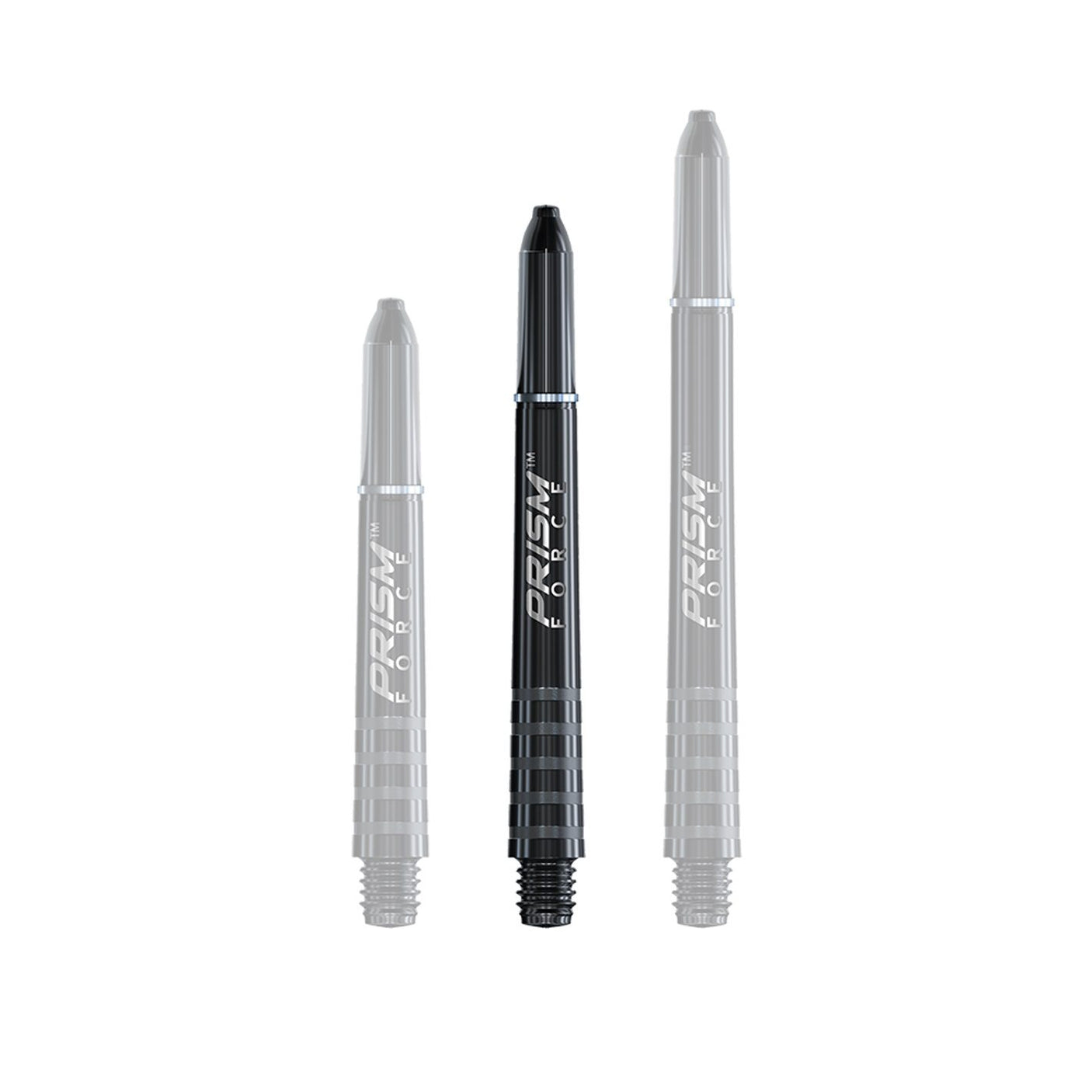 Winmau Prism Force Shafts - Schwarz