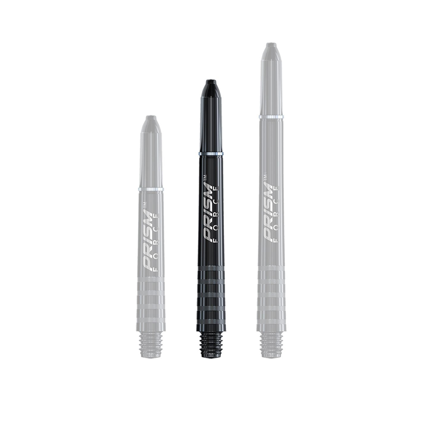 Winmau Prism Force Shafts - Schwarz