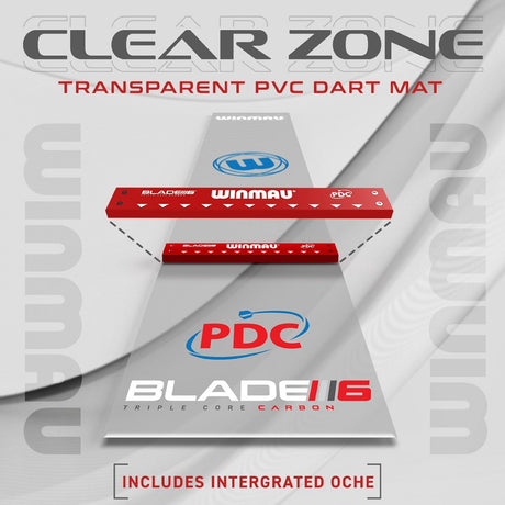 Winmau Clearzone Dart Mat