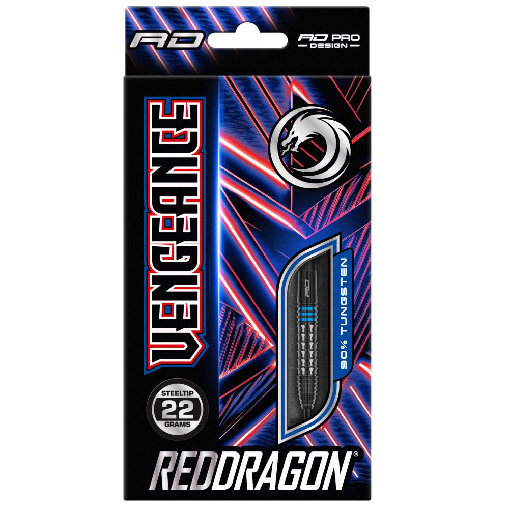 Red Dragon Vengeance Blue - Steeldarts