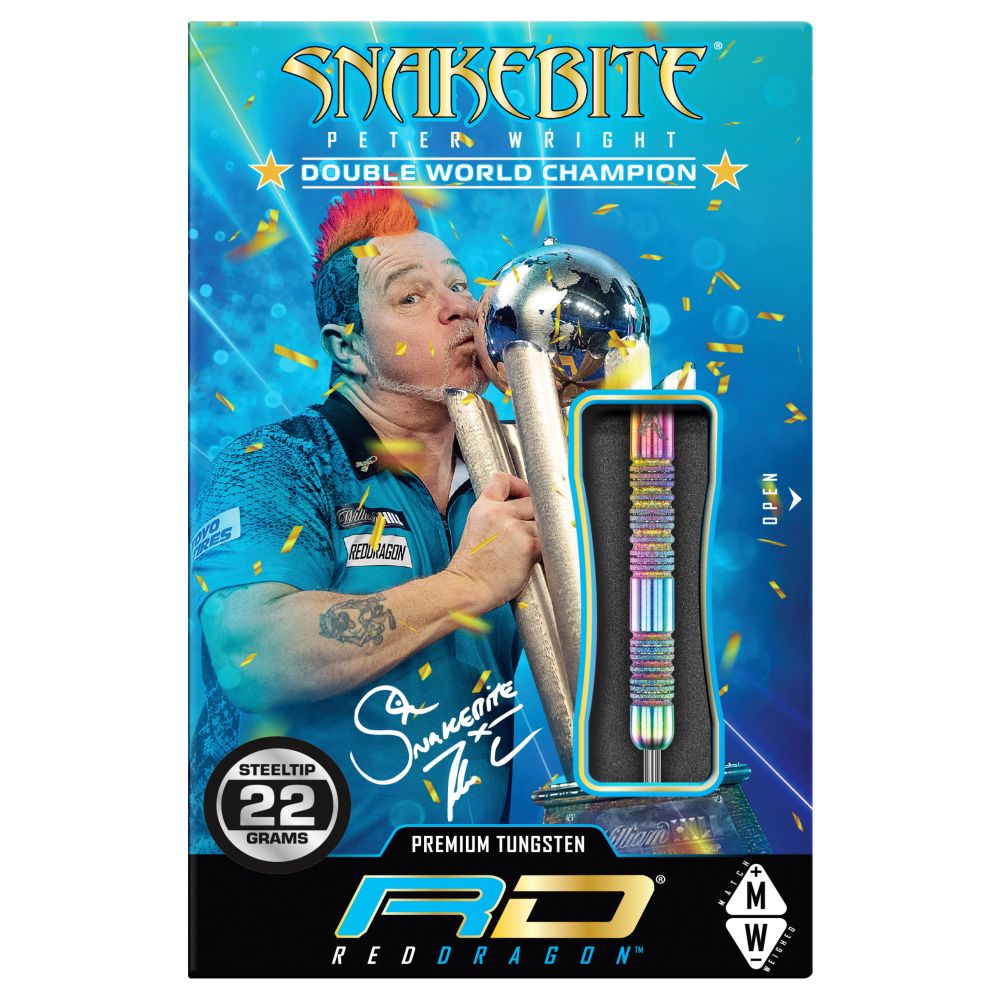 Red Dragon Peter Wright Diamond Fusion Spectron - Steeldarts