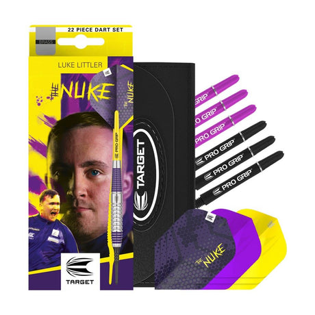 target luke littler brass softdarts