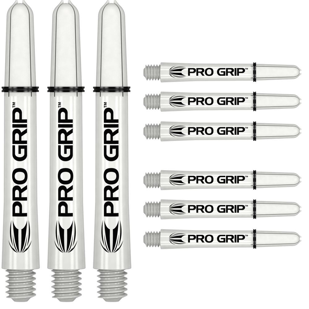Target Pro Grip Shafts (9er Pack) - Weiß