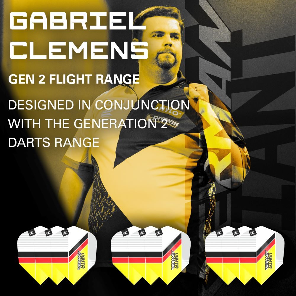 Gabriel Clemens G2 PRO ULTRA No 6 Flights (9er Pack)