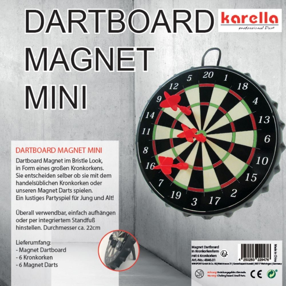 Karella Magnetic Mini Dartboard