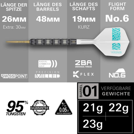 Target Rob Cross 95k - Steeldart