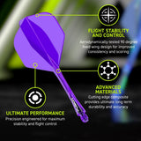 Winmau Fusion No. 2 Purple