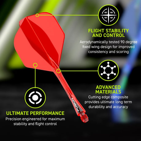 Winmau Fusion No. 2 Red