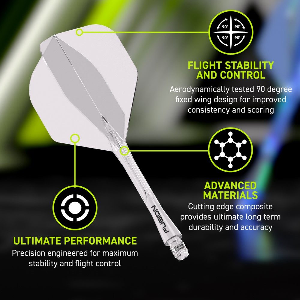 Winmau Fusion No. 2 Clear